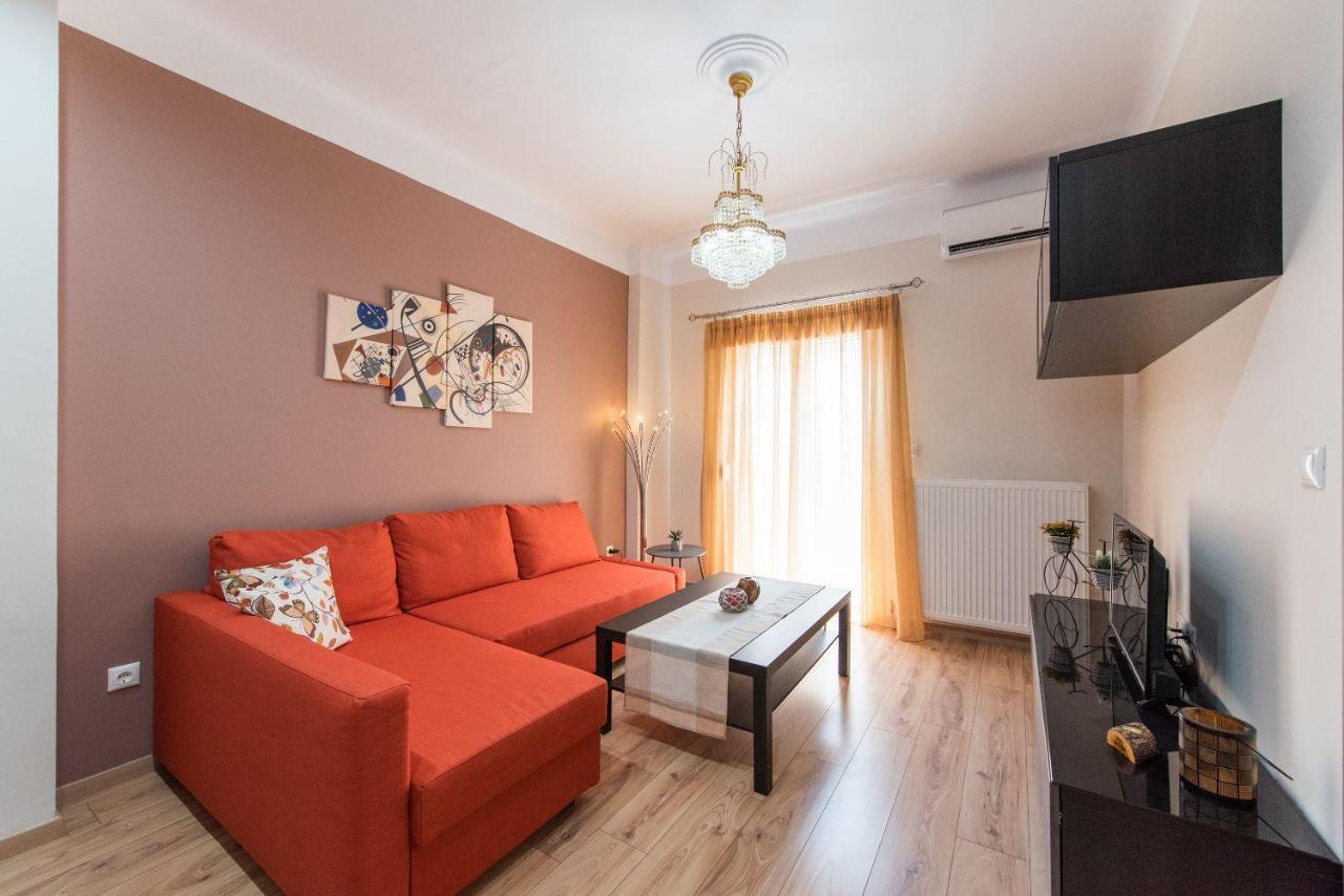 Apricot By Halu! Cozy Apt Next To Agia Sophia Metro Station 테살로니키 외부 사진