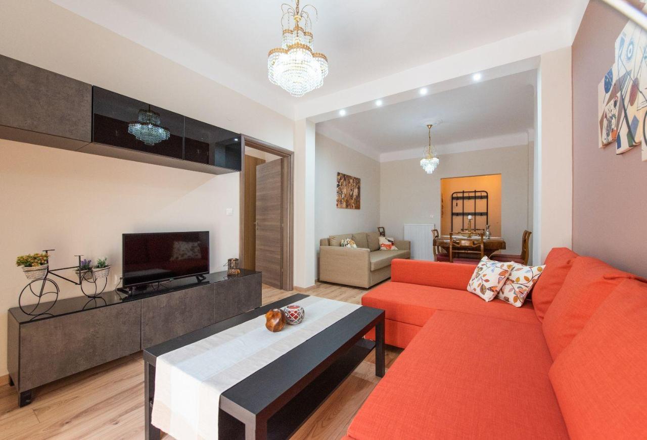 Apricot By Halu! Cozy Apt Next To Agia Sophia Metro Station 테살로니키 외부 사진