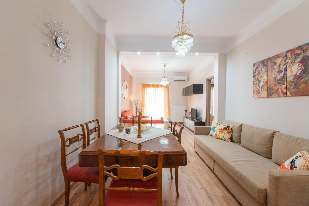 Apricot By Halu! Cozy Apt Next To Agia Sophia Metro Station 테살로니키 외부 사진