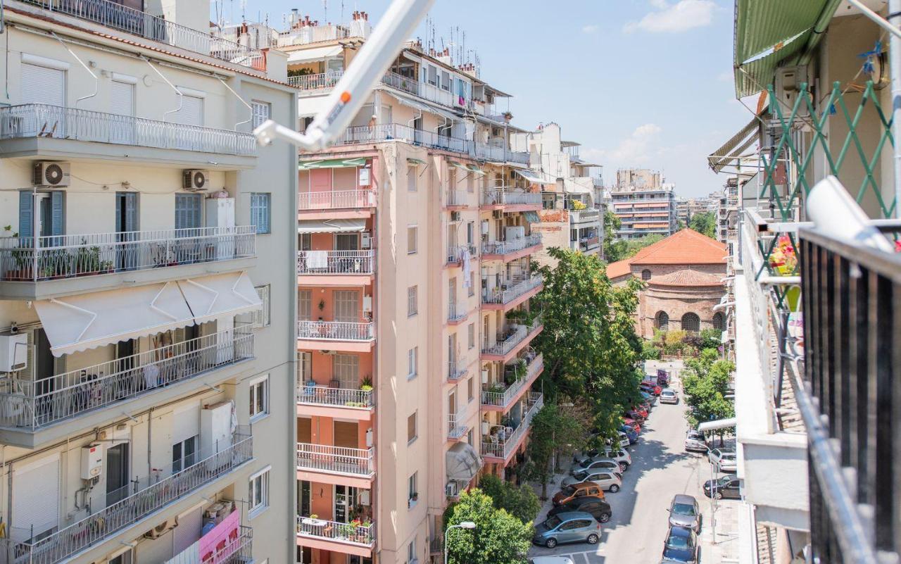 Apricot By Halu! Cozy Apt Next To Agia Sophia Metro Station 테살로니키 외부 사진