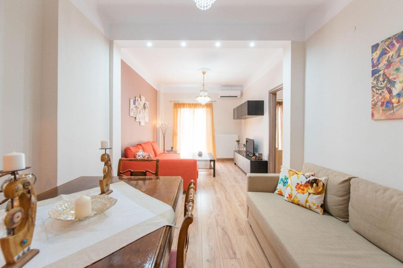 Apricot By Halu! Cozy Apt Next To Agia Sophia Metro Station 테살로니키 외부 사진